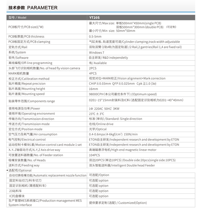 易通貼片機參數 易通貼片機參數